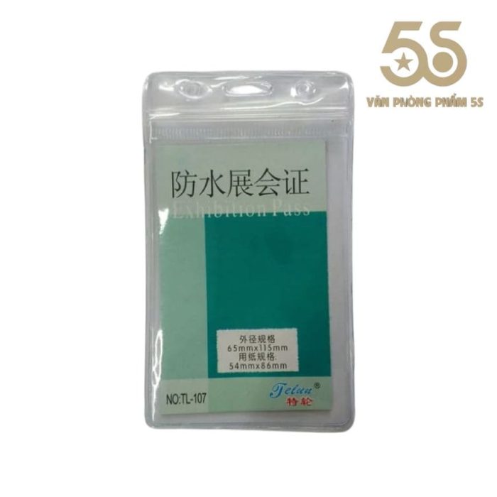 Thẻ Đeo Nhựa Dọc 107