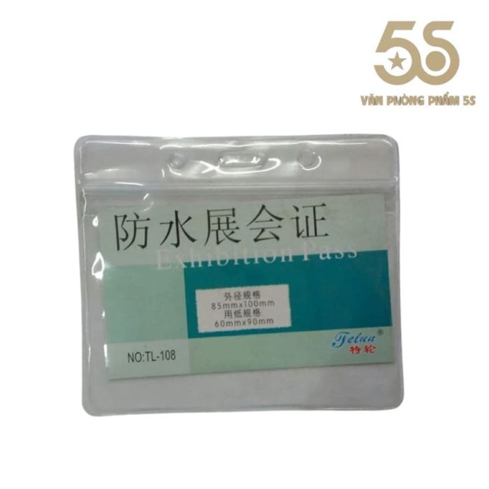 Thẻ Đeo Nhựa Ngang 108