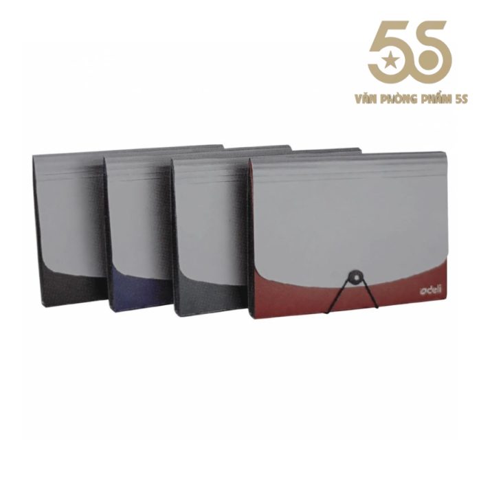 Cặp tài liệu 12 ngăn Deli 5558