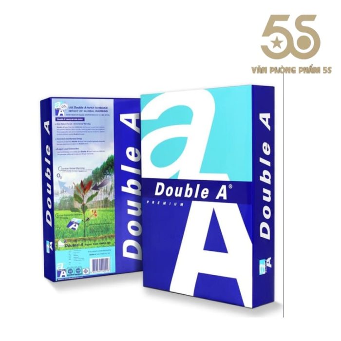 Giấy in A4 Double A 80