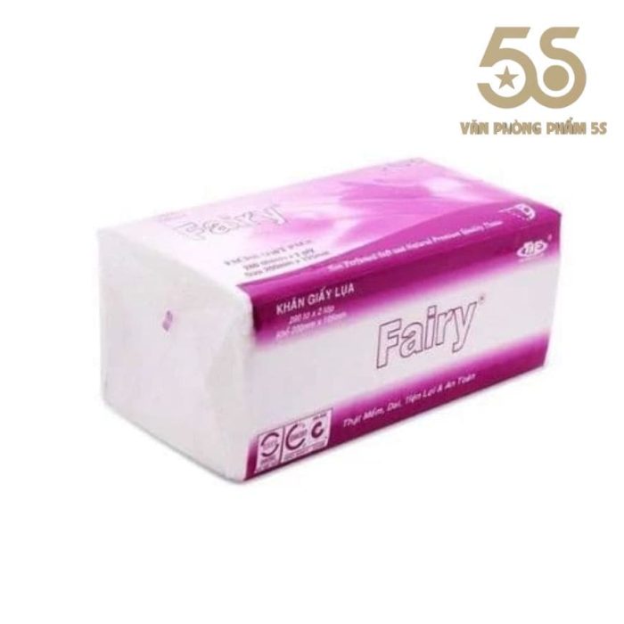 Khăn Giấy Rút Fairy 280 Tờ