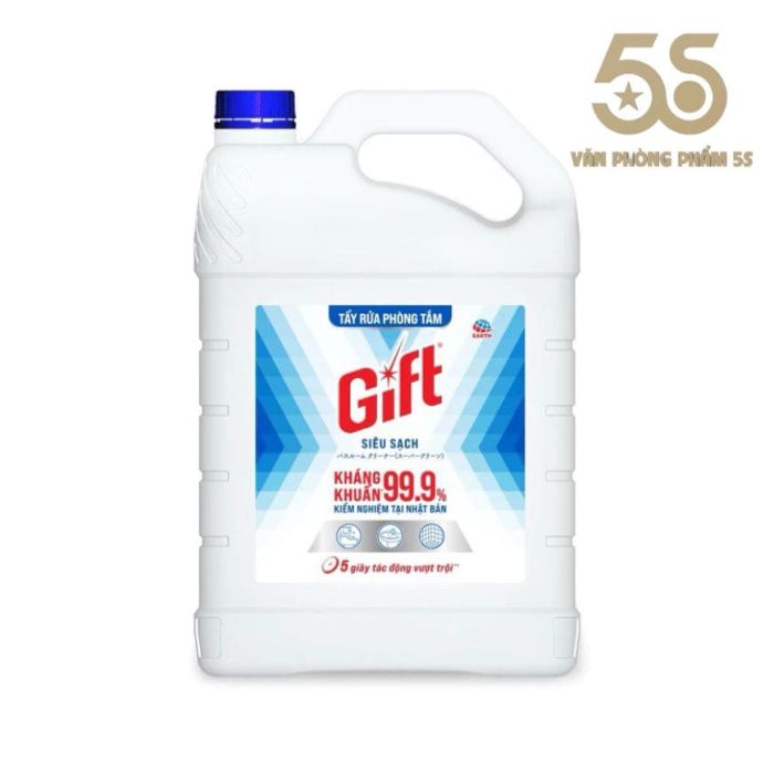 Nước Tẩy Nhà Tắm Gift 3.8KG