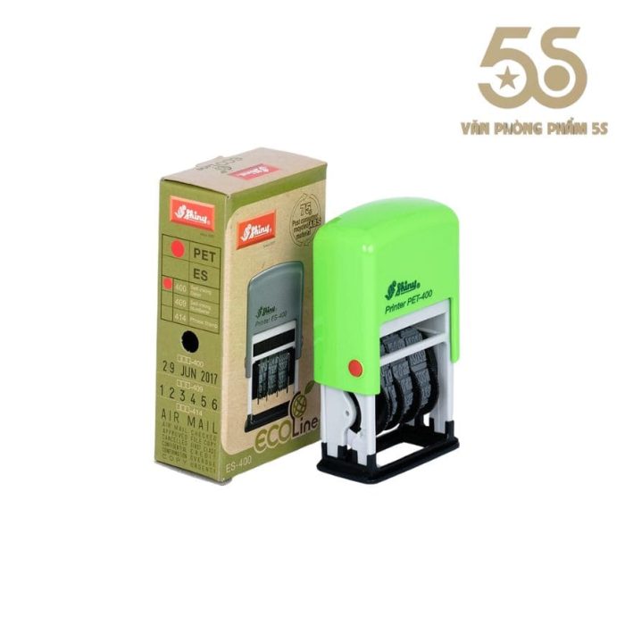 Dấu Ngày Tháng Năm Shiny PET-400