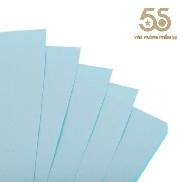 Giấy Decal A4 Đế Xanh