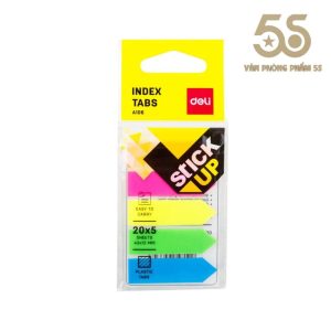 Giấy Nhớ 5 Màu Nhựa Deli A10602
