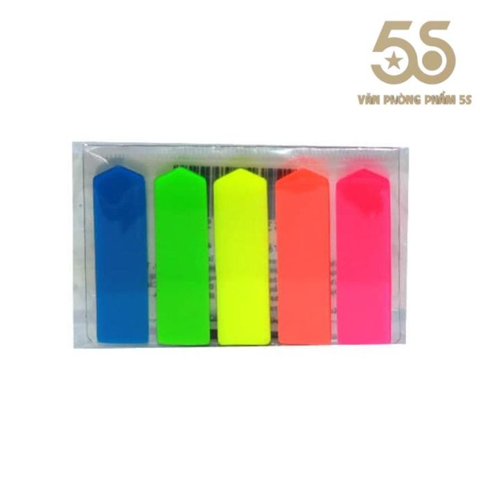 Giấy Nhớ 5 Màu Nhựa Penko