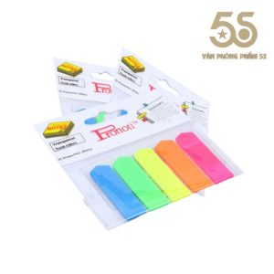 Giấy Nhớ 5 Màu Nhựa Pronoti 45502