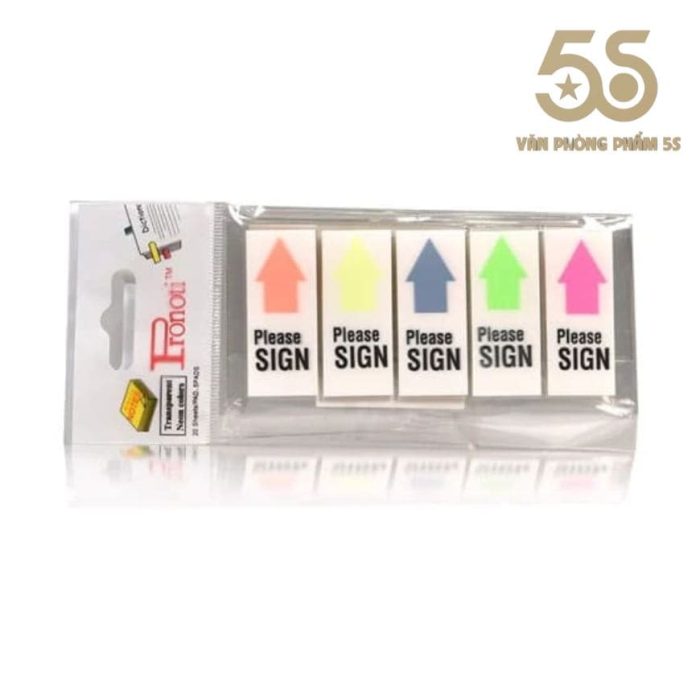 Giấy Nhớ Pronoti Please Sign 45649