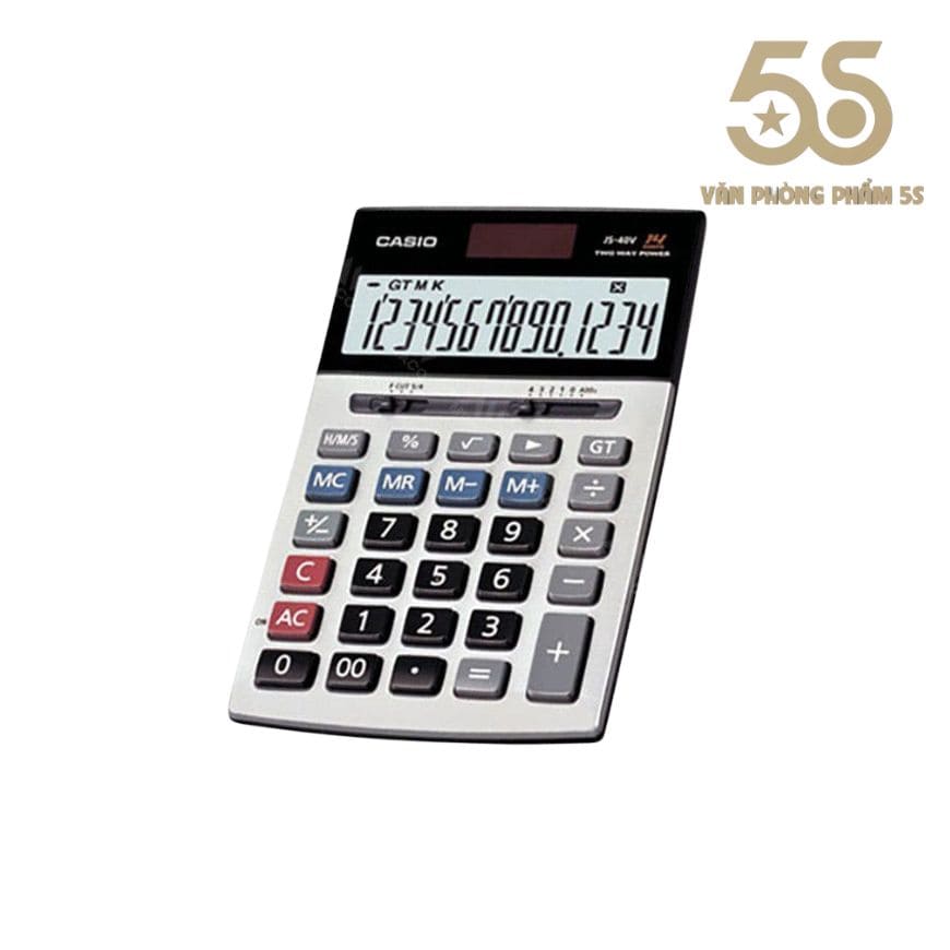 Máy Tính Casio 14 Số JS-40V/ 40TS Normal