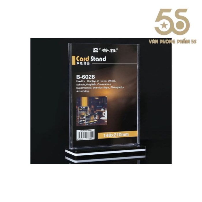 Menu Mica Để Bàn Khổ A5