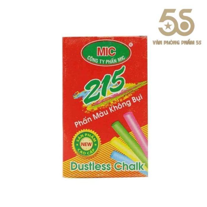 Phấn Màu Không Bụi Mic 215 (10 Viên/Hộp)