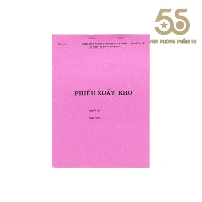 Phiếu Nhập - Xuất Kho Khổ A4 1 Liên (20x28cm)
