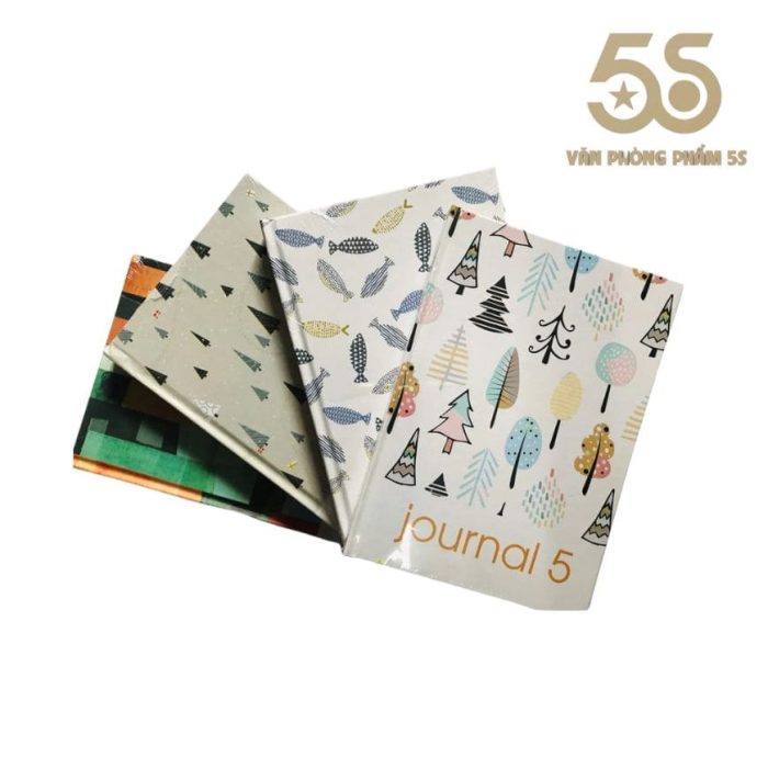 Sổ Bìa Cứng Hải Tiến A5 Journal 5 200 Trang
