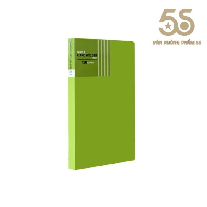 Sổ Namecard 120 Card Plus Chính Hãng A5 - 120P Lưu Danh Thiếp