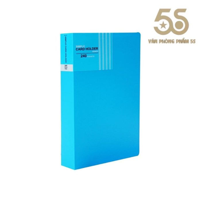Sổ Namecard 240 Card Plus Chính Hãng A5-240P Lưu Danh Thiếp