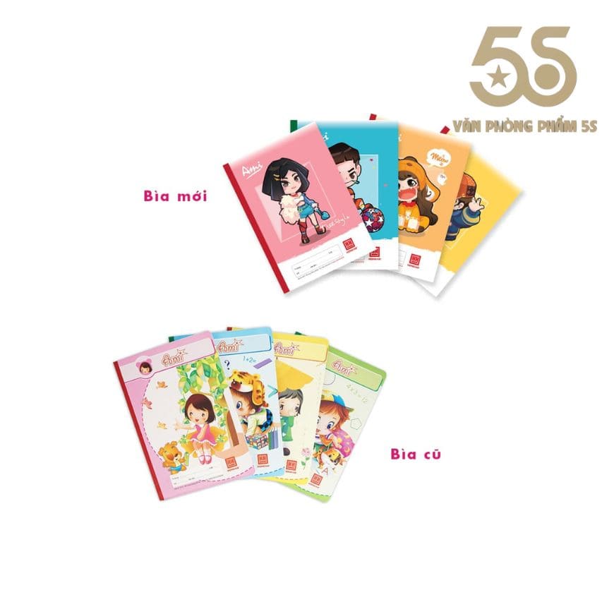 Vở ô ly 4 ô tiểu học