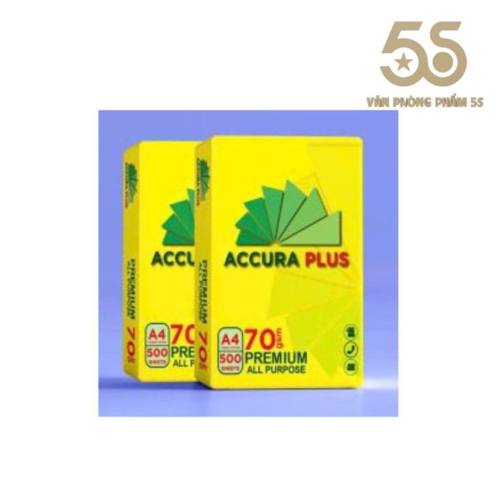 Giấy In A4 Accura Plus 70gsm