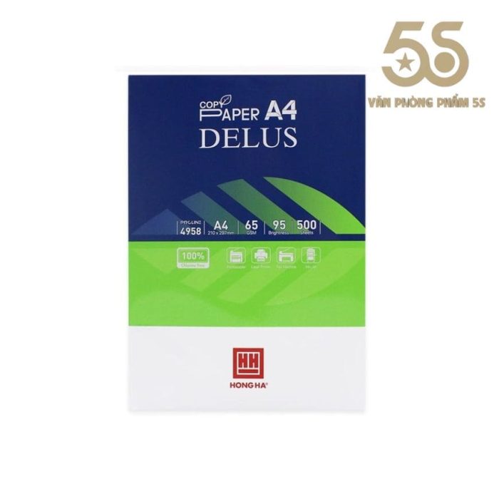 Giấy In A4 Delus 65 – Báo giá mới nhất 2025