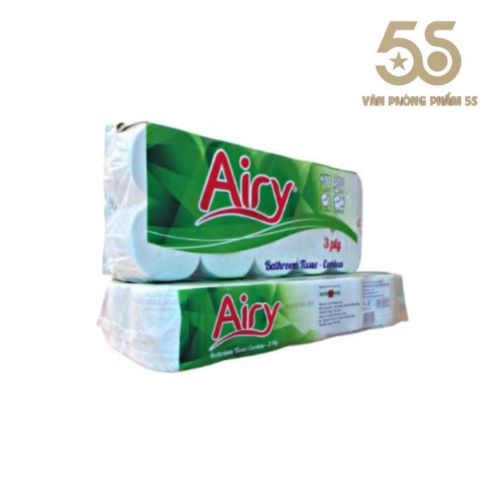Giấy Vệ Sinh Airy Không Lõi